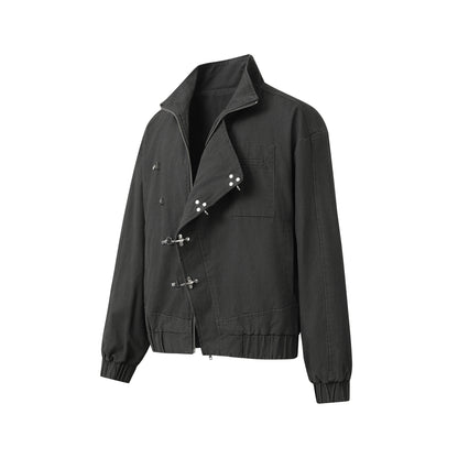 Jacket Akutsy Denim Gris
