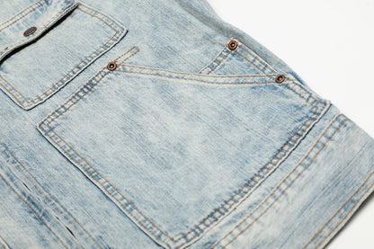 Jacket StoneWashed Denim Bleu